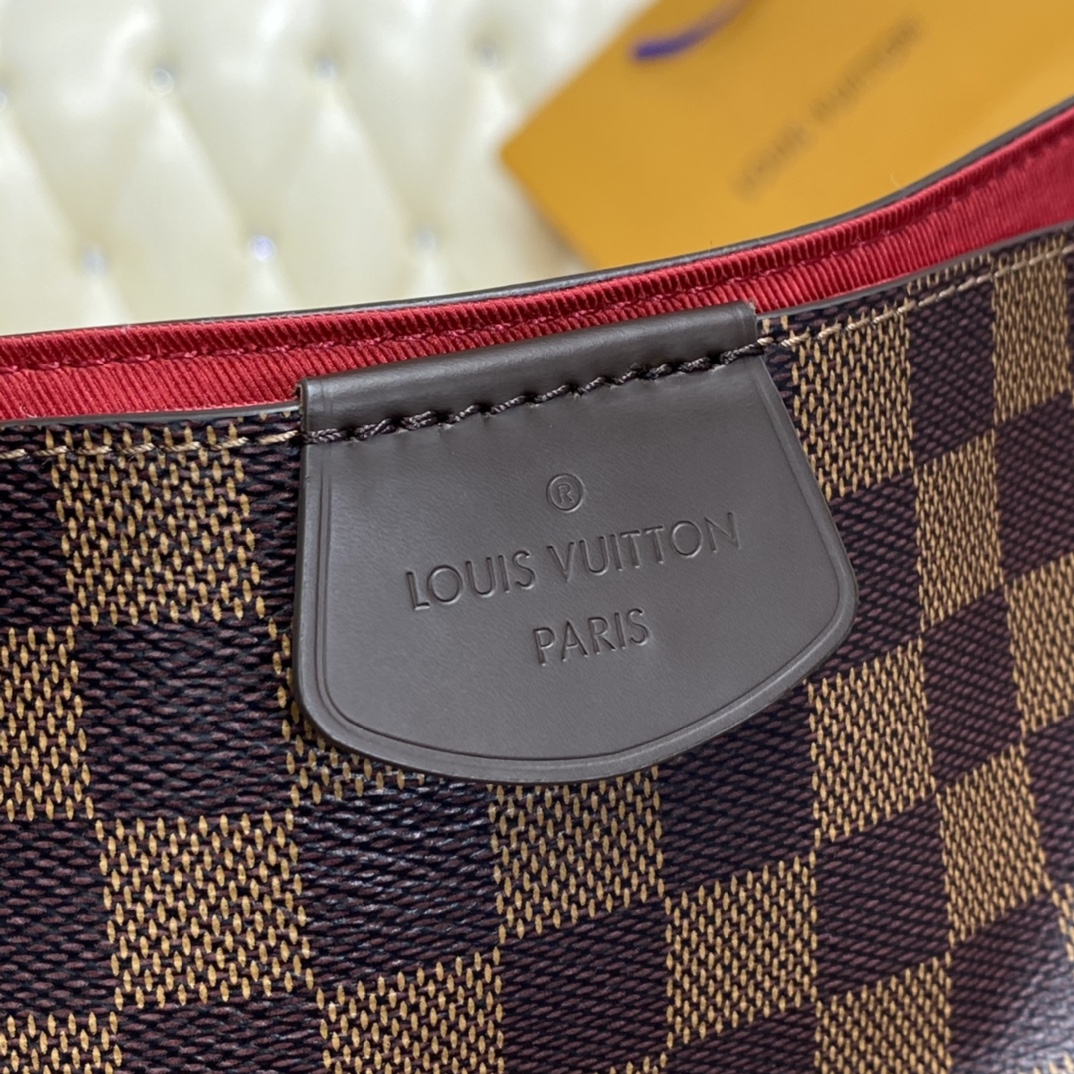 Louis Vuitton GRACEFUL MM Handbag Damier Azur N44045